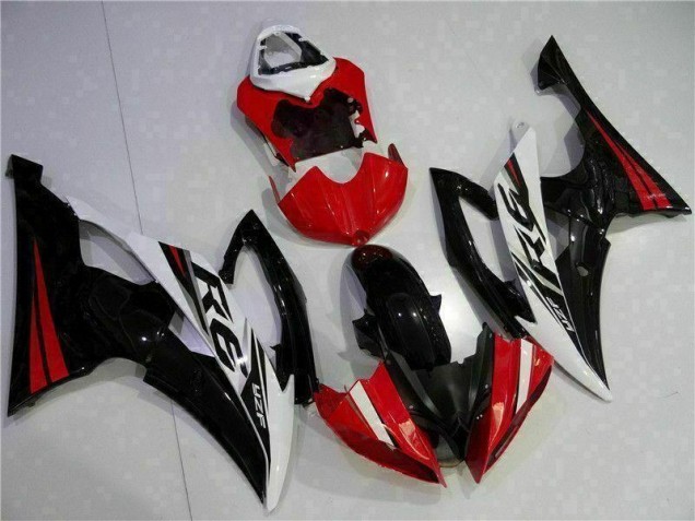 Rouge Noir Carénage Yamaha R6 2008-2016 Rouge Noir Carénage Yamaha R6 2008-2016