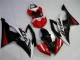 Rouge Noir Carénage Yamaha R6 2008-2016 Rouge Noir Carénage Yamaha R6 2008-2016