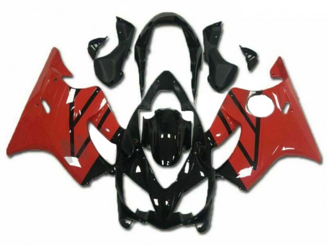 Rouge Noir Carénages Honda CBR 600 F4i 2004-2007 Rouge Noir Carénages Honda CBR 600 F4i 2004-2007