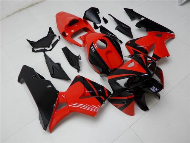 Rouge Noir Carénages Honda CBR 600 RR 2005-2006 Rouge Noir Carénages Honda CBR 600 RR 2005-2006