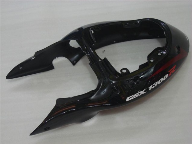 Rouge Noir Carénages Suzuki GSXR 1300 Hayabusa 1996-2007 Rouge Noir Carénages Suzuki GSXR 1300 Hayabusa 1996-2007
