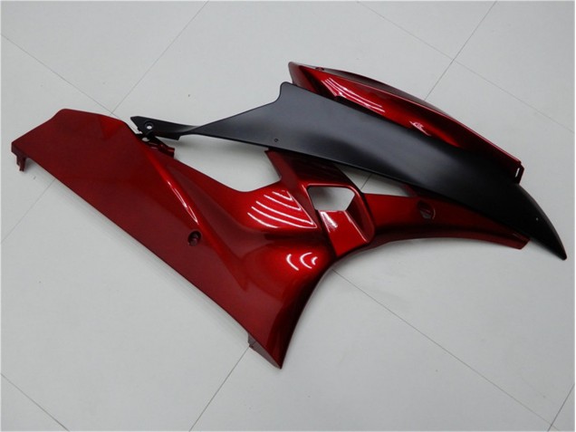 Rouge Noir Carénages Yamaha R6 2006-2007 Rouge Noir Carénages Yamaha R6 2006-2007