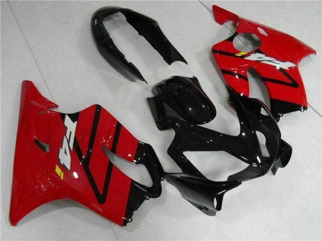 Rouge Noir Carrosserie Honda CBR 600 F4i 2004-2007 Rouge Noir Carrosserie Honda CBR 600 F4i 2004-2007