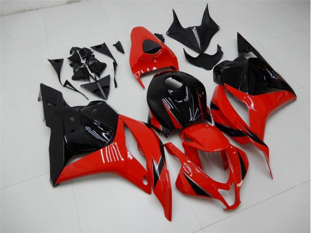 Rouge Noir Carrosserie Honda CBR 600 RR 2009-2012 Rouge Noir Carrosserie Honda CBR 600 RR 2009-2012