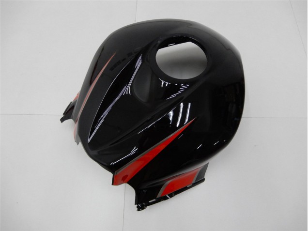 Rouge Noir Carrosserie Honda CBR 600 RR 2009-2012 Rouge Noir Carrosserie Honda CBR 600 RR 2009-2012