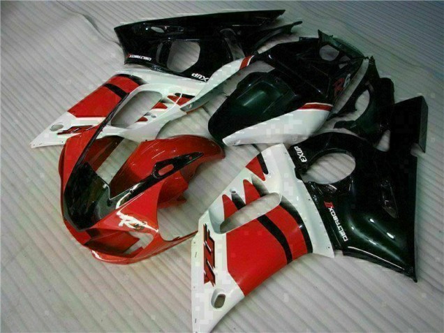 Rouge Noir Carrosserie Yamaha R6 1998-2002 Rouge Noir Carrosserie Yamaha R6 1998-2002