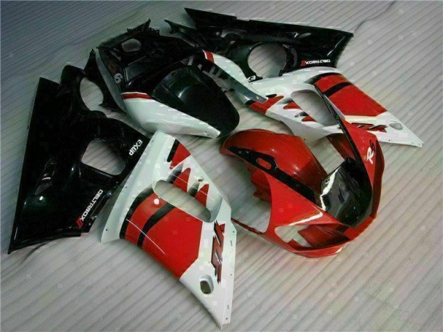 Rouge Noir Carrosserie Yamaha R6 1998-2002 Rouge Noir Carrosserie Yamaha R6 1998-2002