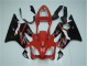 Rouge Noir Kit Carénages Complet Honda CBR 600 F4i 2001-2003 Rouge Noir Kit Carénages Complet Honda CBR 600 F4i 2001-2003