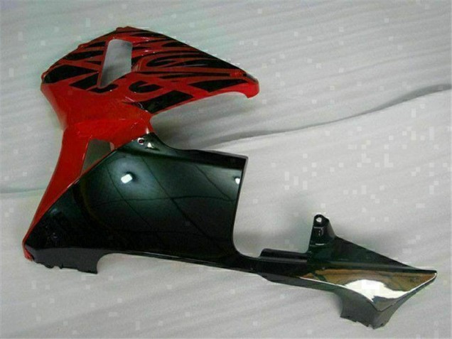 Rouge Noir Kit Carénages Complet Honda CBR 600 RR 2003-2004 Rouge Noir Kit Carénages Complet Honda CBR 600 RR 2003-2004