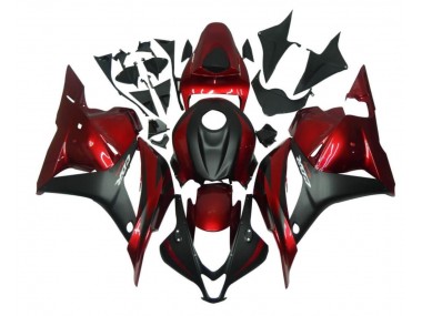 Rouge Noir Kit Carénages Complet Honda CBR 600 RR 2009-2012