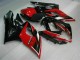 Rouge Noir Kit Carénages Complet Suzuki GSXR 1000 K5 2005-2006 Rouge Noir Kit Carénages Complet Suzuki GSXR 1000 K5 2005-2006
