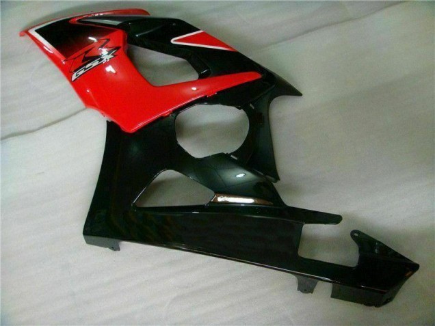 Rouge Noir Kit Carénages Complet Suzuki GSXR 1000 K5 2005-2006 Rouge Noir Kit Carénages Complet Suzuki GSXR 1000 K5 2005-2006