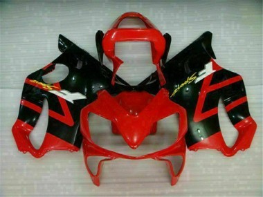 Rouge Noir Kit Carénages Honda CBR 600 F4i 2001-2003