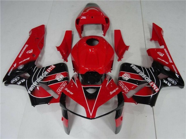 Rouge Noir Kit Carénages & Plastique Honda CBR 600 RR 2005-2006 Rouge Noir Kit Carénages & Plastique Honda CBR 600 RR 2005-2006