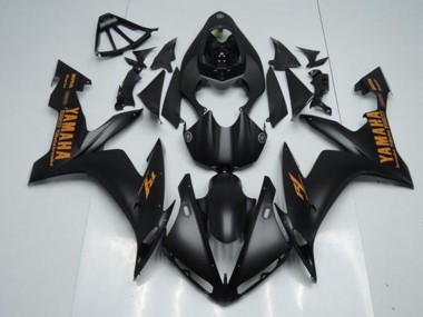 Rouge Noir Mat Orange Carénage Yamaha R1 2004-2006