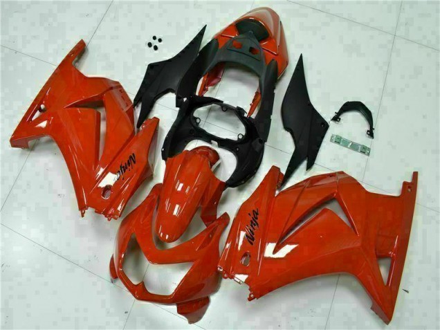 Rouge Noir Ninja Carénage Kawasaki EX250 2008-2012 Rouge Noir Ninja Carénage Kawasaki EX250 2008-2012