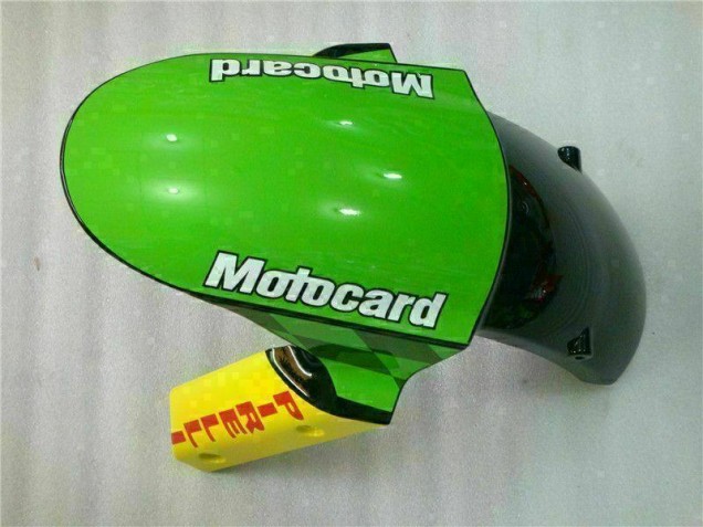 Rouge Vert card Carénage Kawasaki ZX6R 2009-2012 Rouge Vert card Carénage Kawasaki ZX6R 2009-2012