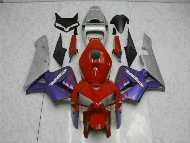 Rouge Violet Carénage Honda CBR 600 RR 2005-2006 Rouge Violet Carénage Honda CBR 600 RR 2005-2006