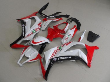 Rouge et Blanc Rapid Carénage Kawasaki ZX10R 2011-2015