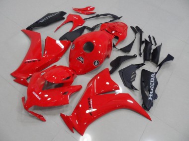 Rouge et Noir Mat Carénage Honda CBR 1000 RR 2012-2016