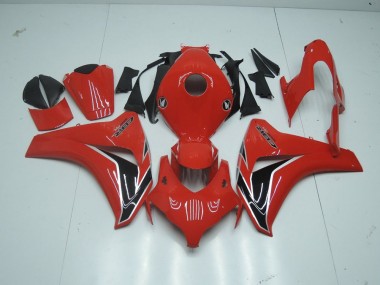 Rouge et Or Noir Carénage Honda CBR 1000 RR 2008-2011
