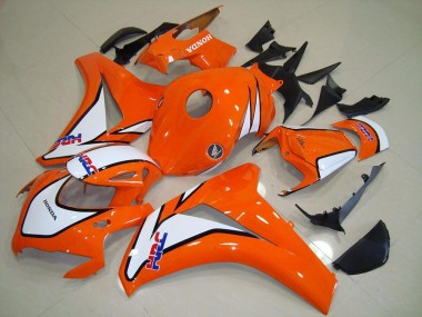 Sunset Orange HRC Carénage Honda CBR 1000 RR 2008-2011
