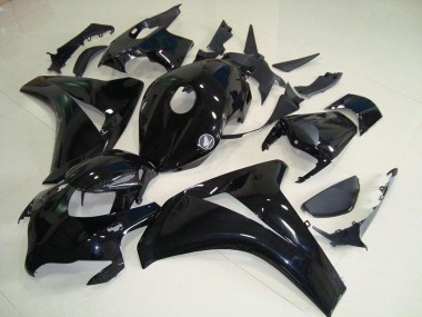 Tout Noir sans décalcomanies Carénage Honda CBR 1000 RR 2008-2011
