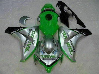 Vert Argent Carénage Honda CBR 1000 RR 2008-2011