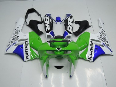 Vert Blanc Carénage Kawasaki ZX9R 1994-1997