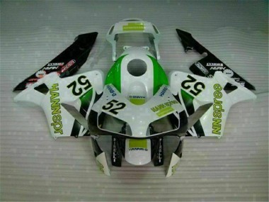 Vert Blanc Noir Carénage Honda CBR 600 RR 2003-2004