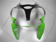 Vert Blanc Noir Carénage Kawasaki ZX6R 2000-2002 Vert Blanc Noir Carénage Kawasaki ZX6R 2000-2002