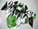 Vert Blanc Noir Carénage Kawasaki ZX6R 2013-2018 Vert Blanc Noir Carénage Kawasaki ZX6R 2013-2018