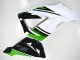Vert Blanc Noir Carénage Kawasaki ZX6R 2013-2018 Vert Blanc Noir Carénage Kawasaki ZX6R 2013-2018