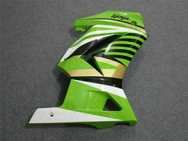 Vert Blanc Noir Ninja Carénage Kawasaki EX250 2008-2012 Vert Blanc Noir Ninja Carénage Kawasaki EX250 2008-2012