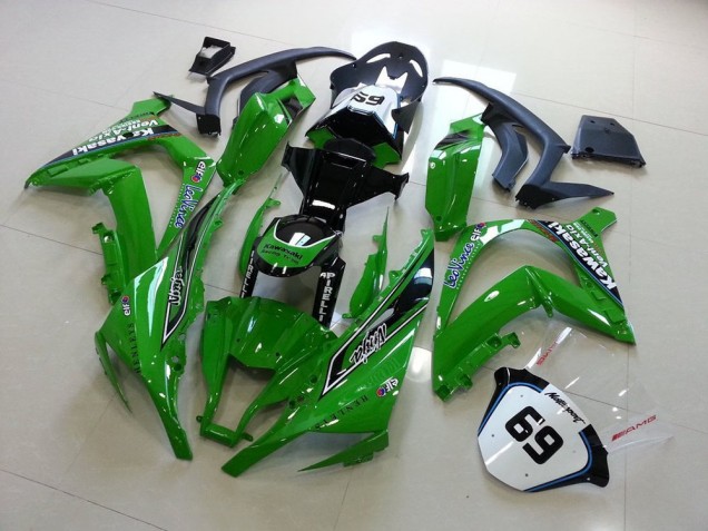 Vert Carénage Kawasaki ZX10R 2011-2015 Vert Carénage Kawasaki ZX10R 2011-2015