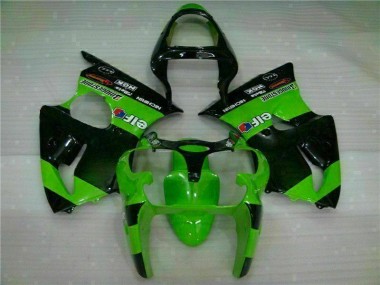 Vert Carénage Kawasaki ZX6R 2000-2002