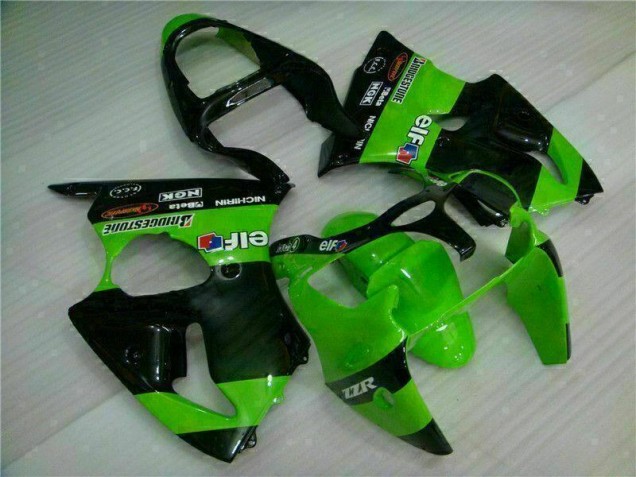 Vert Carénage Kawasaki ZX6R 2000-2002 Vert Carénage Kawasaki ZX6R 2000-2002