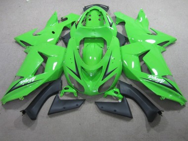 Vert Carénage Kawasaki ZX6R 2013-2018