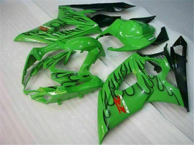 Vert Carénage Suzuki GSXR 1000 K5 2005-2006 Vert Carénage Suzuki GSXR 1000 K5 2005-2006