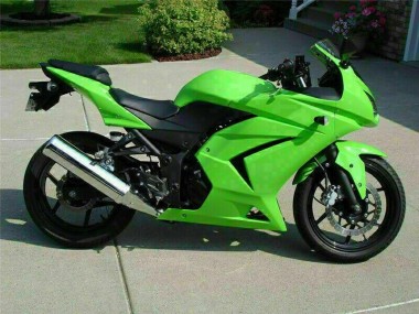 Vert Carénages Kawasaki EX250 2008-2012