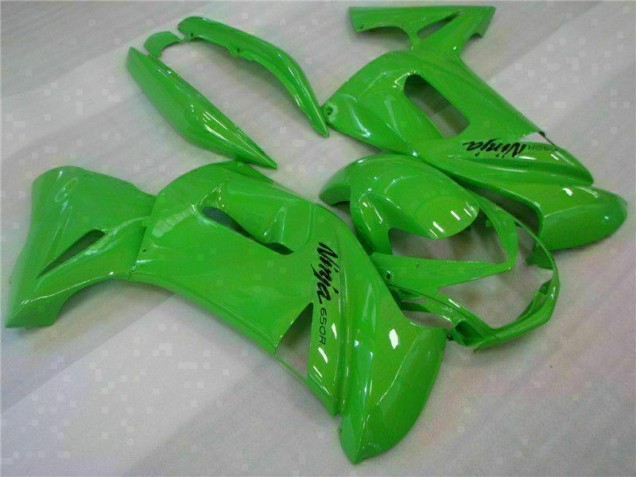 Vert Carénages Kawasaki EX650 2006-2008 Vert Carénages Kawasaki EX650 2006-2008