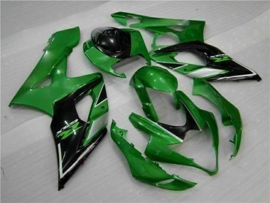 Vert Carénages Suzuki GSXR 1000 K5 2005-2006