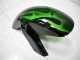 Vert Flamme Carénage Kawasaki EX650 2006-2008 Vert Flamme Carénage Kawasaki EX650 2006-2008