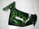 Vert Flamme Carénage Kawasaki EX650 2006-2008 Vert Flamme Carénage Kawasaki EX650 2006-2008