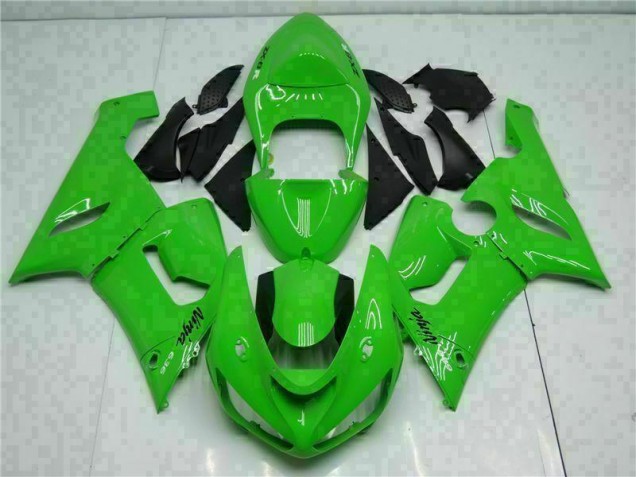 Vert Kit Carénages Complet Kawasaki ZX6R 2005-2006 Vert Kit Carénages Complet Kawasaki ZX6R 2005-2006