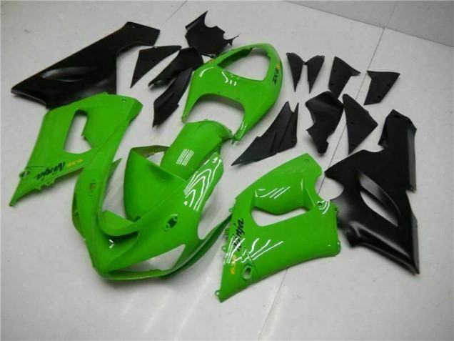 Vert Kit Carénages Kawasaki ZX6R 2005-2006