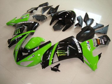 Vert Monster Carénage Kawasaki ZX10R 2006-2007