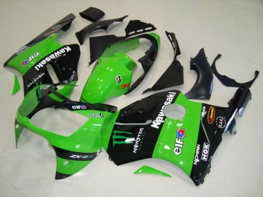 Vert Monster Carénage Kawasaki ZX12R 2000-2001