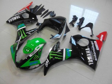 Vert Monster Carénage Yamaha R6 2003-2005