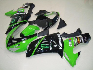Vert Monster Carénages Kawasaki ZX10R 2006-2007